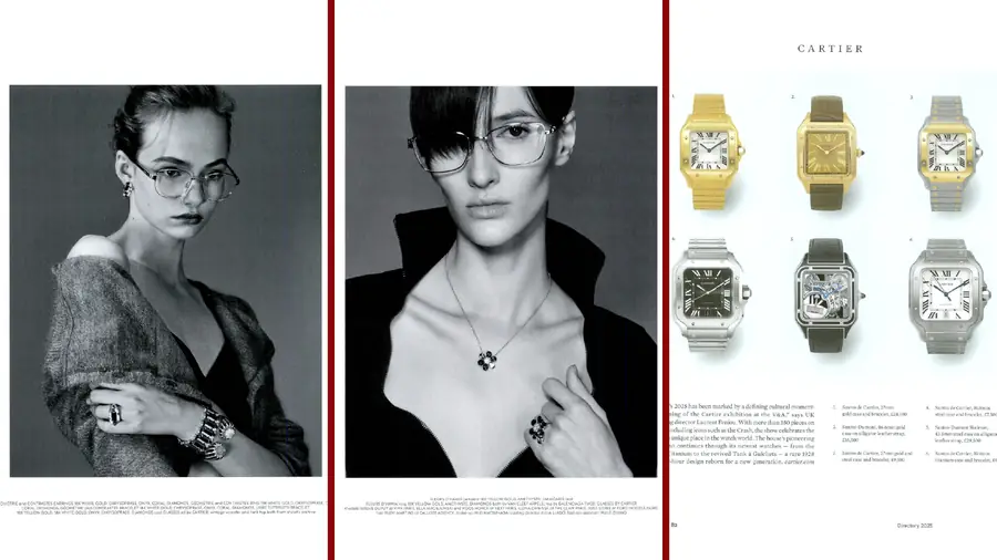 Cartier editorial publication, page 9 of 29