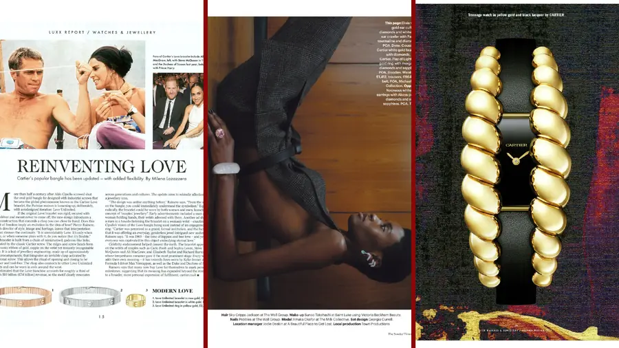 Cartier editorial publication, page 21 of 29