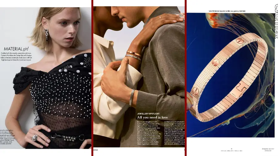 Cartier editorial publication, page 28 of 29