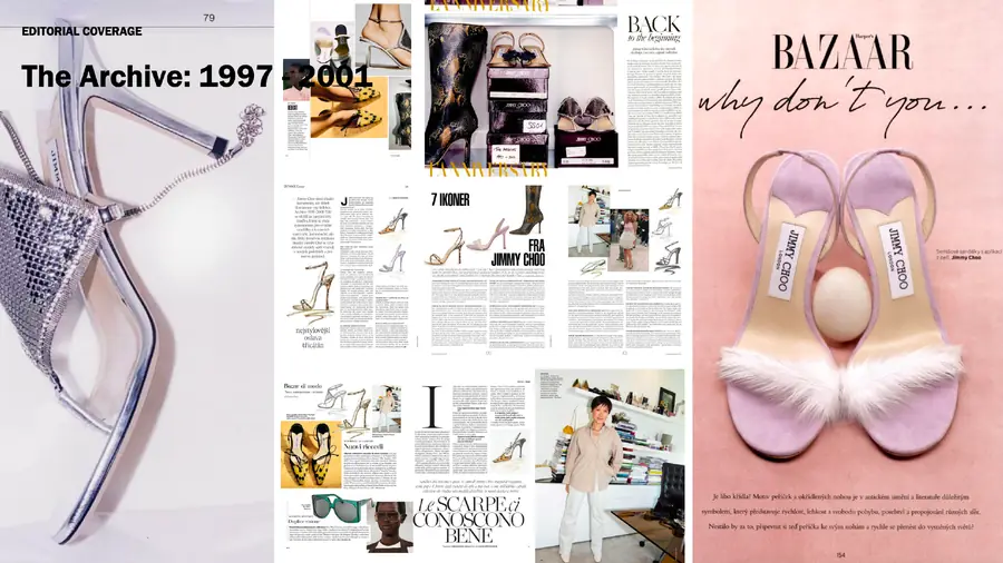 Jimmy Choo editorial publication, page 4 of 46