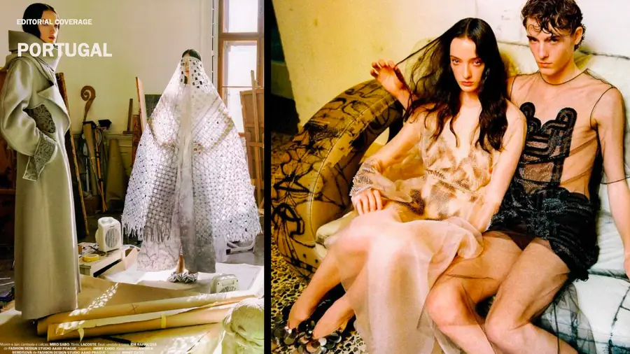 Jimmy Choo editorial publication, page 28 of 46