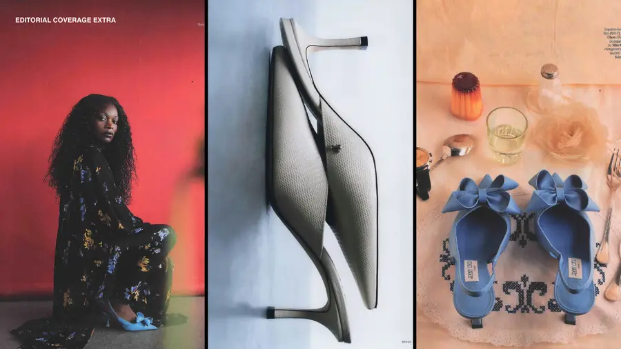 Jimmy Choo editorial publication, page 32 of 46
